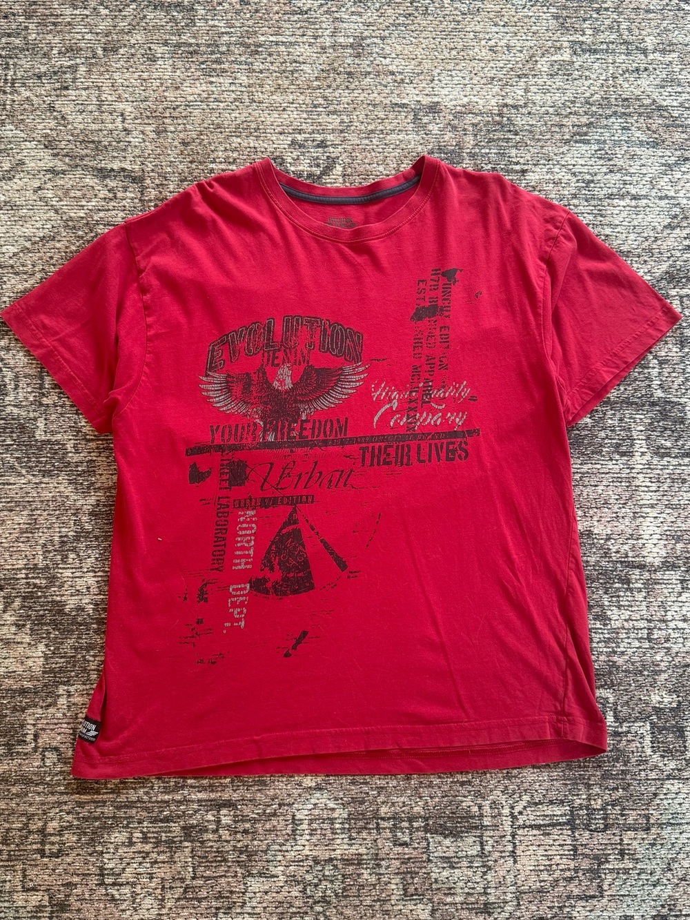 Red Graphic Tee